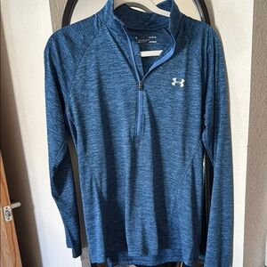Under Armour Blue Quarter-Zip Pullover